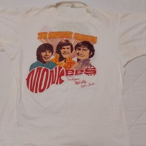 Original 1986 Monkees 20th Anniversary Tour T-shirt XL